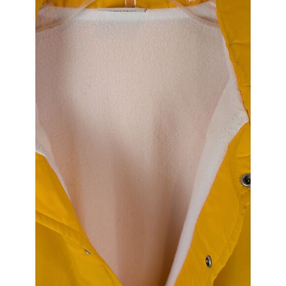Vintage Birdie Jacket Snap Button Up w/ Drawstring Yellow Men's Size Large - Picture 10 of 14